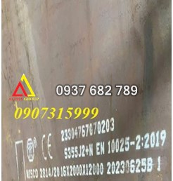 Thép tấm S355J2+N EN10025 NISCO Trung Quốc dày 16mm/16ly/16li